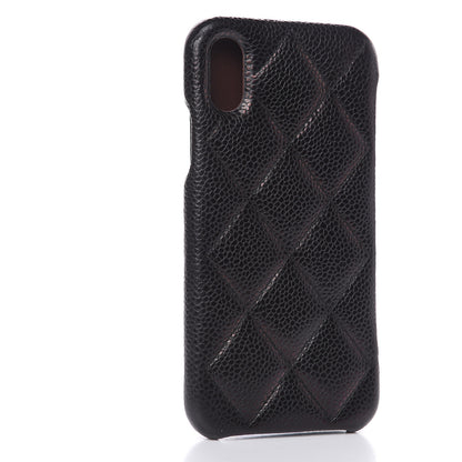 Chanel Caviar Quilted iPhone X Case Black 3 of 11
