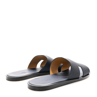 Hermes Epsom Mens Izmir Sandals 44 Marine 5 of 10