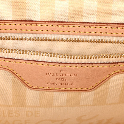 Louis Vuitton Monogram Rayures Neverfull MM 6 of 10