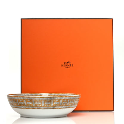 Hermes Porcelain Mosaique Au 24 Cereal Bowl 6 of 6