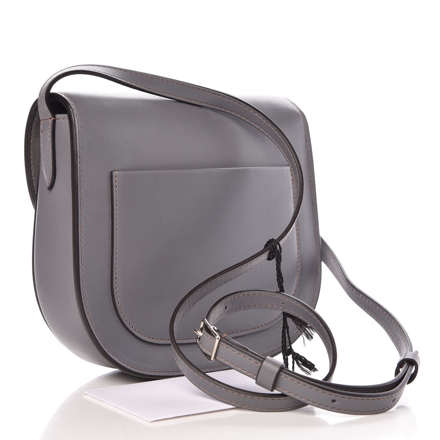 Celine Supersoft Calfskin Small Trotteur Storm 3 of 9