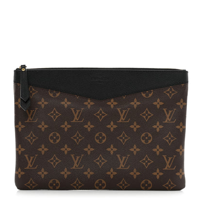 Louis Vuitton Monogram Daily Pouch Black 1 of 9