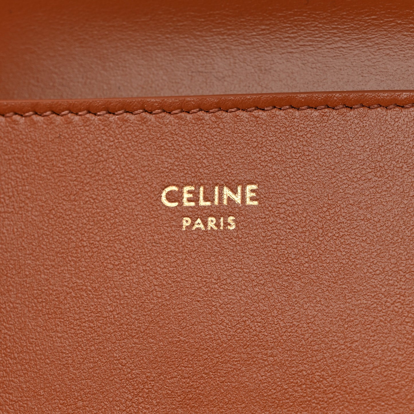 Canvas Triomphe Compact Triomphe Wallet With Coin Purse Tan