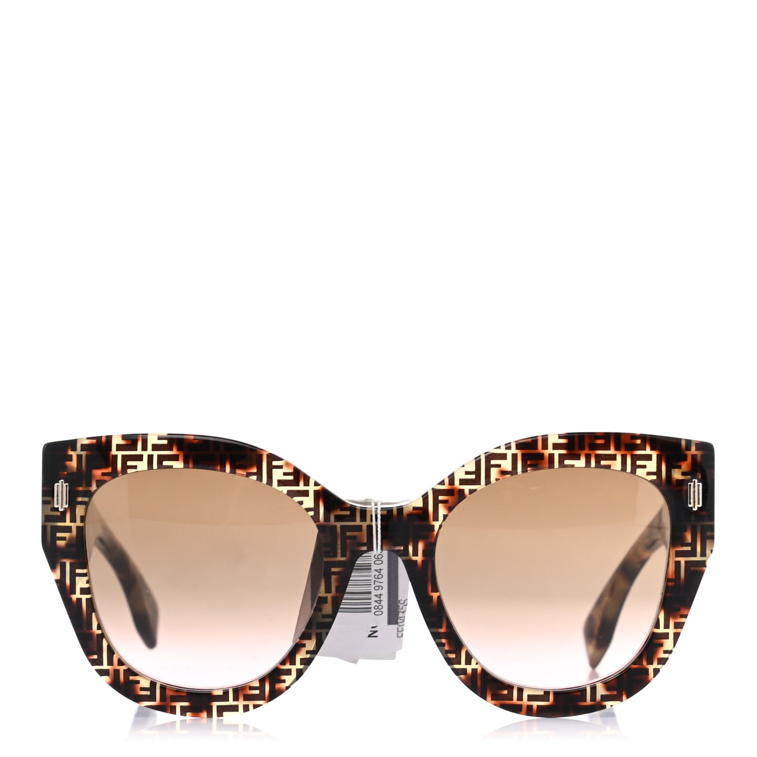 Fendi Acetate FF 53mm Sunglasses 0435/S Tortoise 2 of 6
