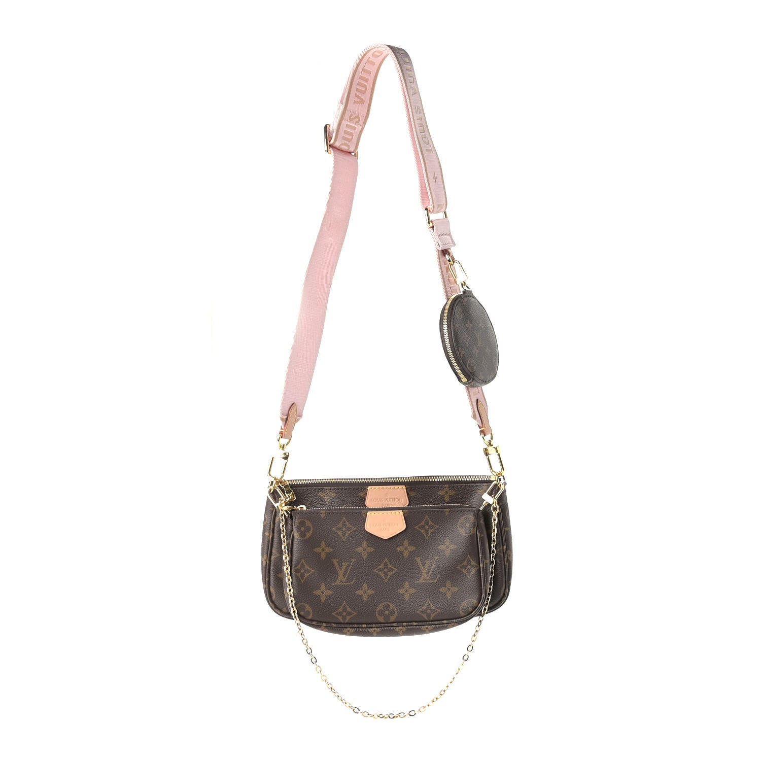 Louis Vuitton Monogram Multi Pochette Accessories Rose Clair 1 of 10