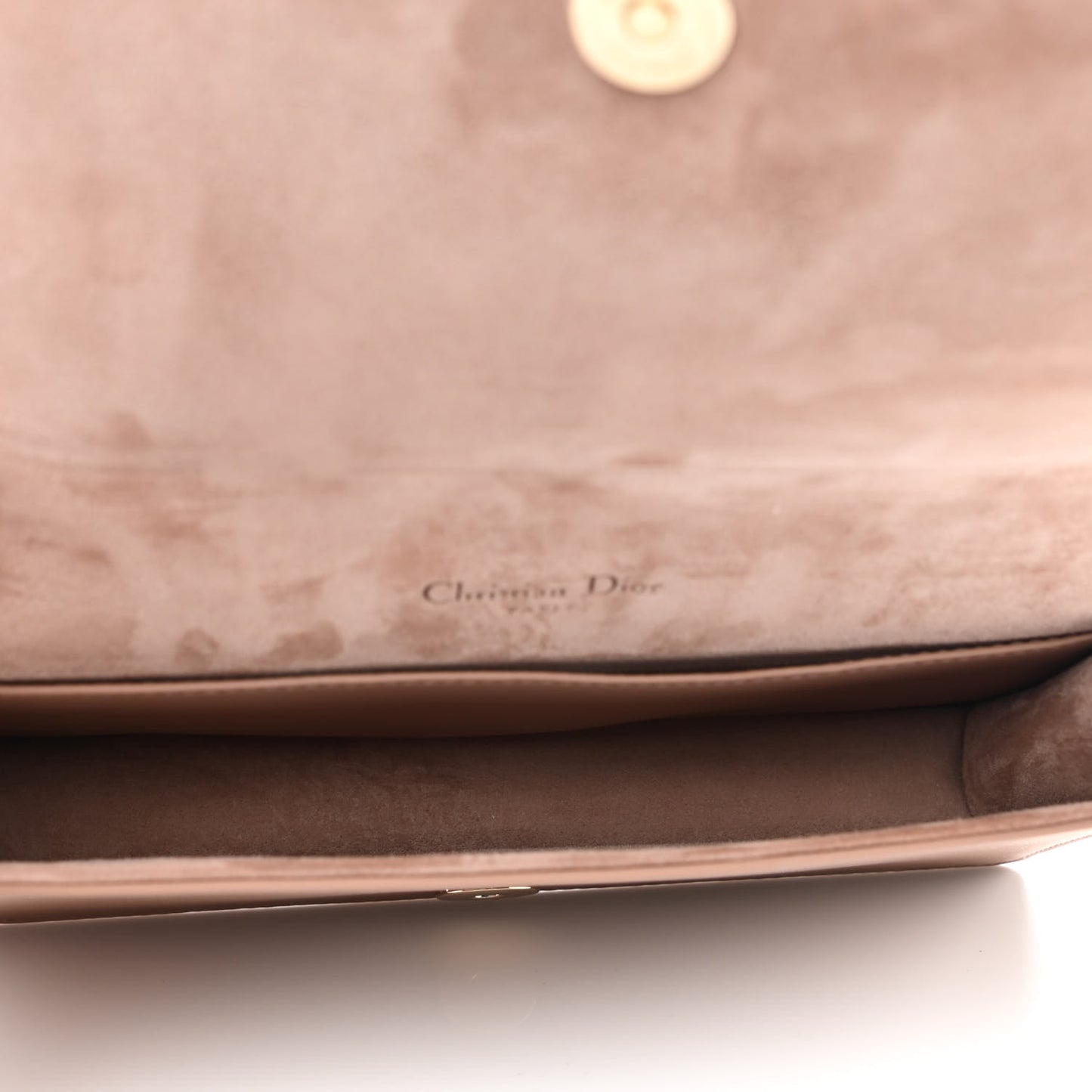 Ultra Matte Calfskin Cannage Lady Dior Clutch Fard