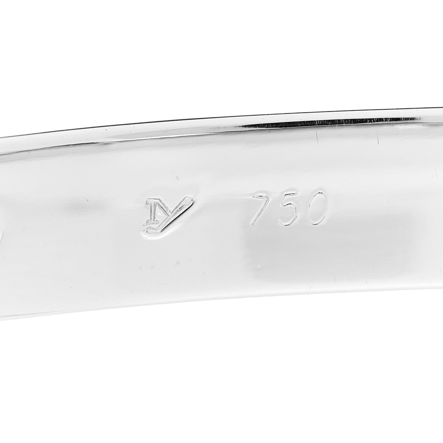 Cartier 18K White Gold 6 Diamond LOVE Bracelet 17 6 of 6