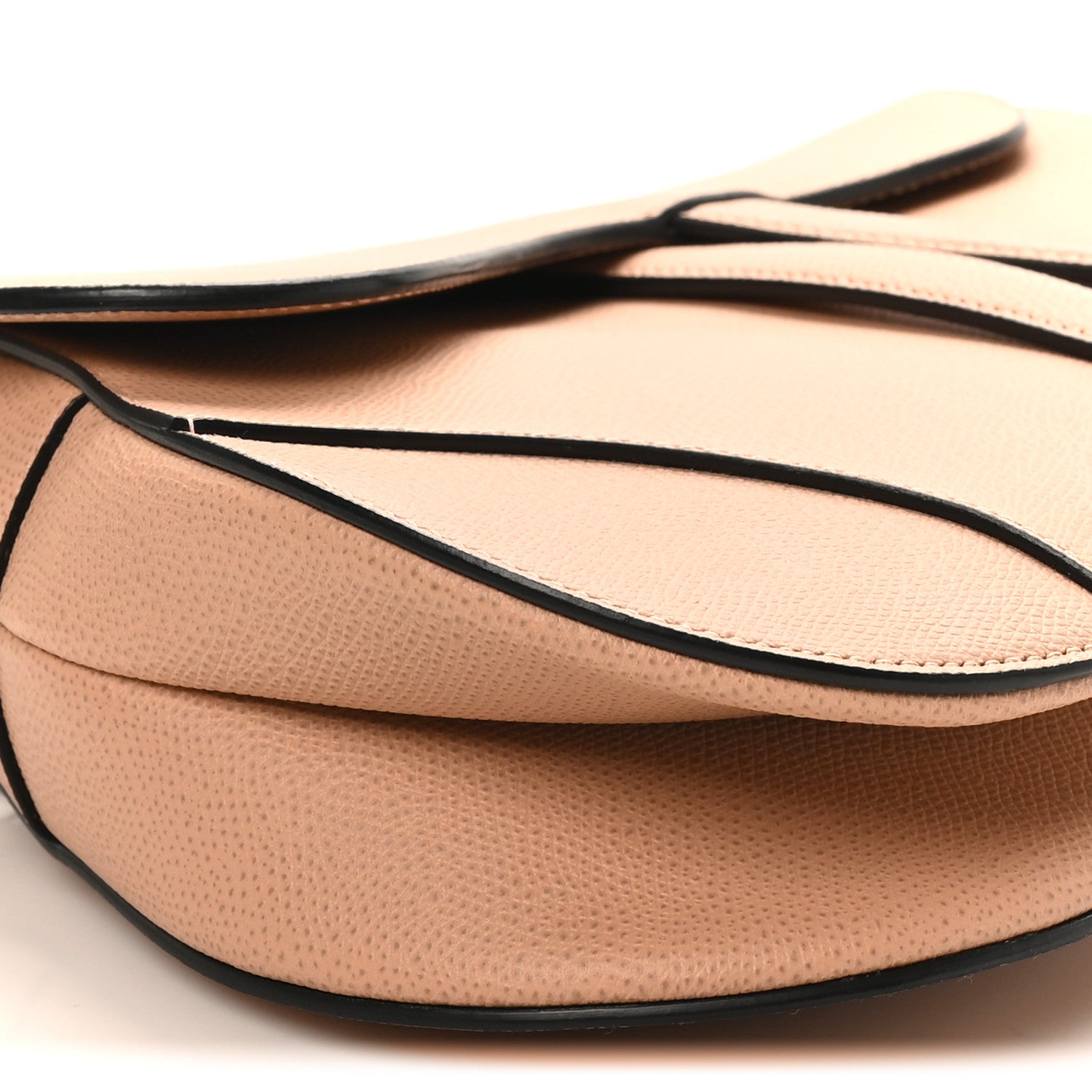 Christian Dior Grained Calfskin Saddle Bag Fard 9 of 10