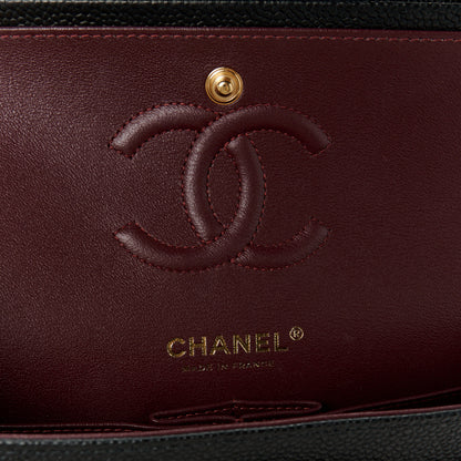 Chanel Caviar Quilted Small Double Flap Black 7 of 13