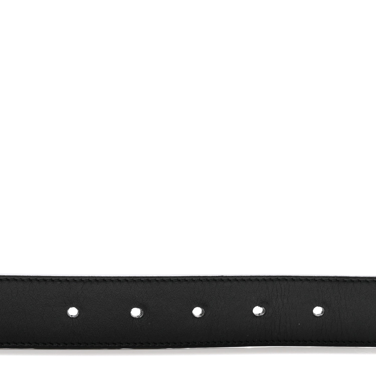 Gucci Moon Calfskin Double G 30mm Belt 75 30 Black 3 of 7