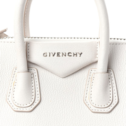 Givenchy Sugar Goatskin Mini Antigona White 9 of 9