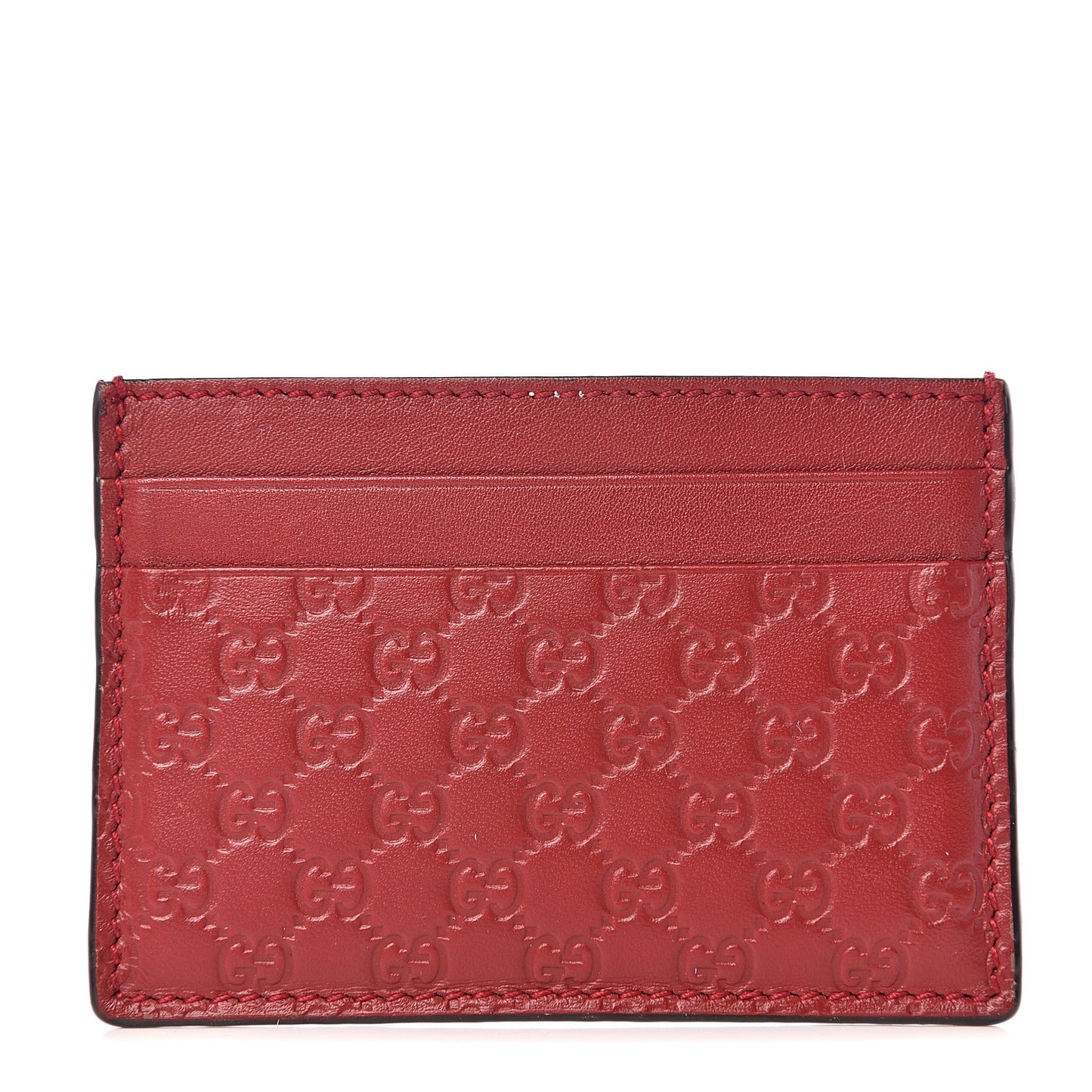 Microguccissima Card Holder Red