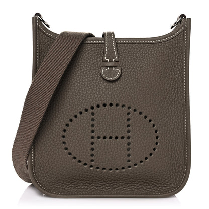 Hermes Taurillon Clemence Evelyne TPM Etoupe 1 of 11