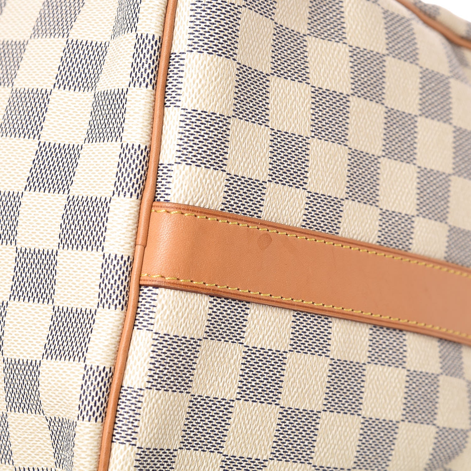 Louis Vuitton Damier Azur Keepall Bandouliere 45 13 of 15