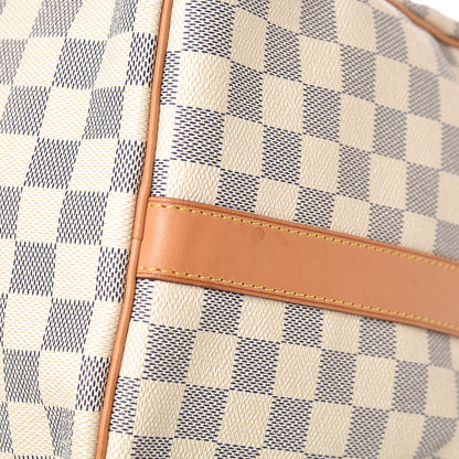 Louis Vuitton Damier Azur Keepall Bandouliere 45 13 of 15