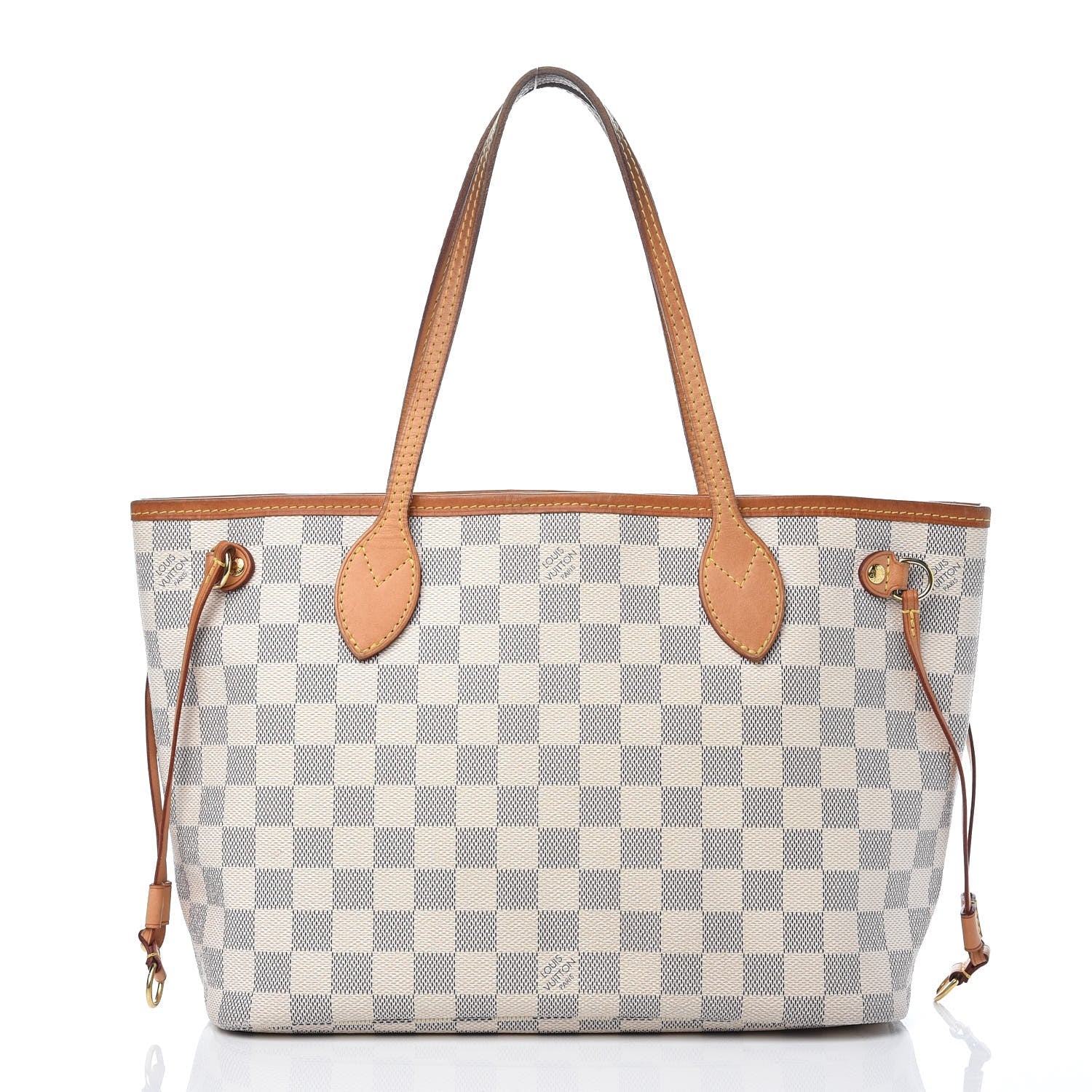 Louis Vuitton Damier Azur Neo Neverfull PM 3 of 15