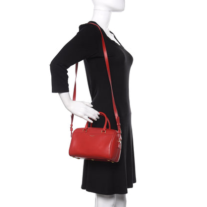 Saint Laurent Calfskin Classic Baby Duffle Red 2 of 10