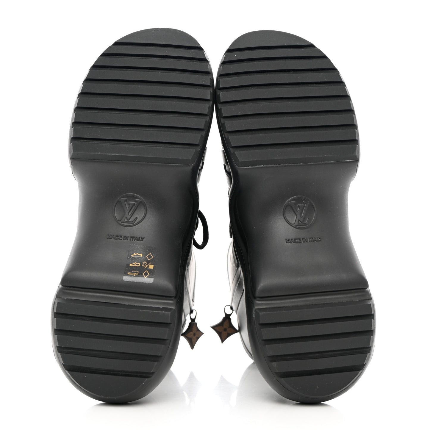 Mat Rubber Monogram LV Archlight Sneaker Boots 37 Black