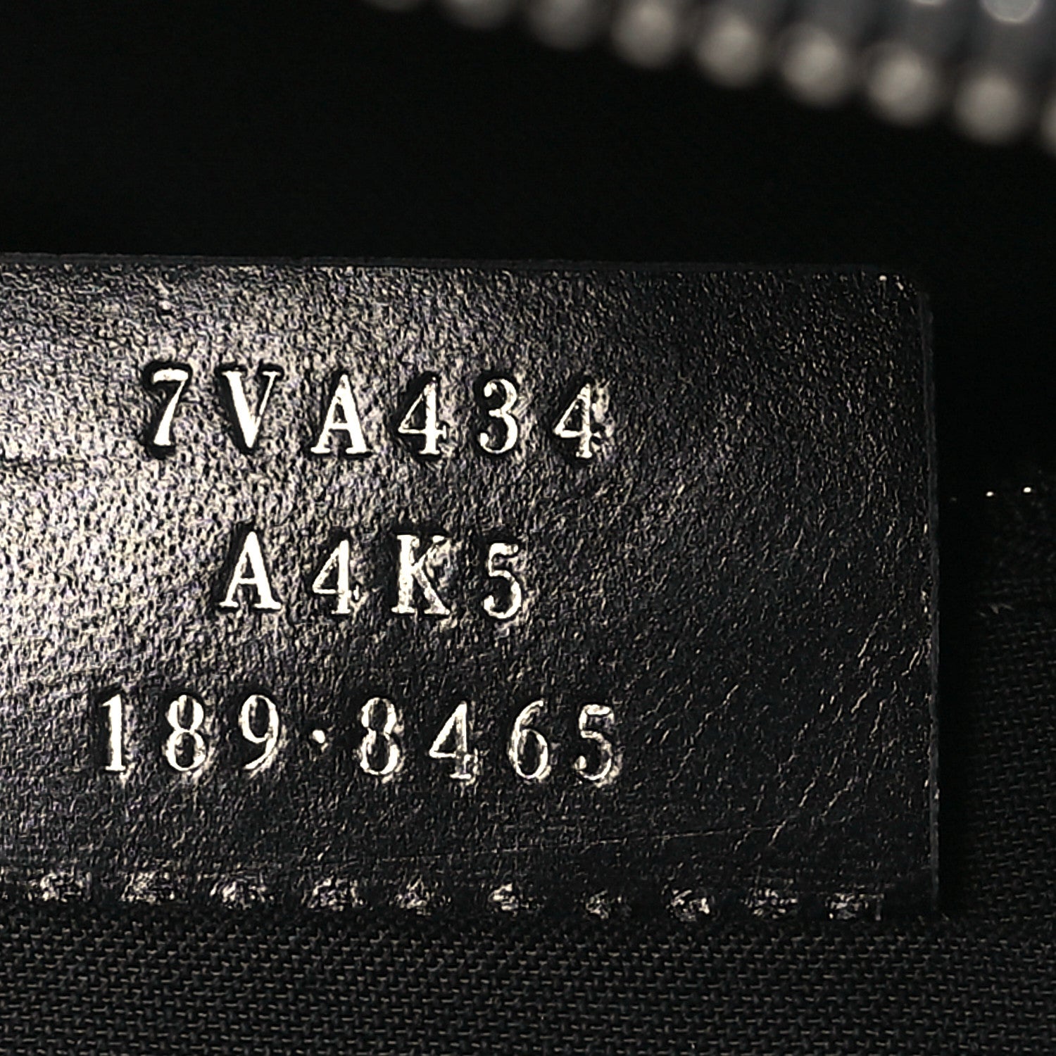 Fendi Vitello Century Bi-Color FF 1974 Embossed Belt Bag Maya Black 7 of 10