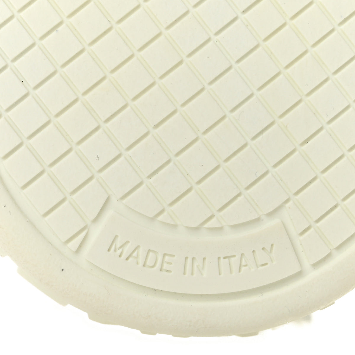 Calfskin Mens CC Sneakers 41 White