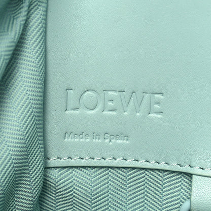 Loewe Satin Calfskin Compact Hammock Shoulder Bag Celadon Glaze 6 of 10