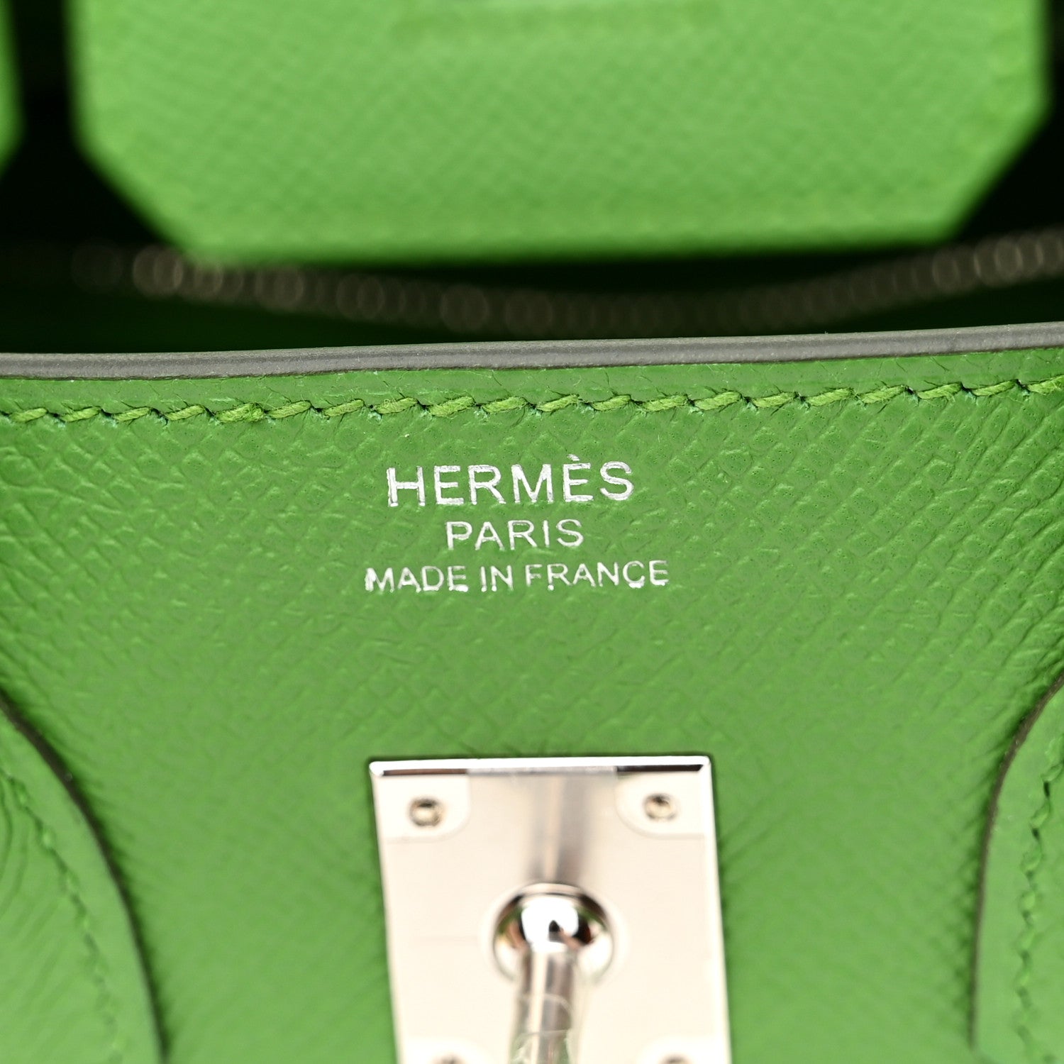 Hermes Epsom Birkin Sellier 25 Vert Yucca 6 of 11