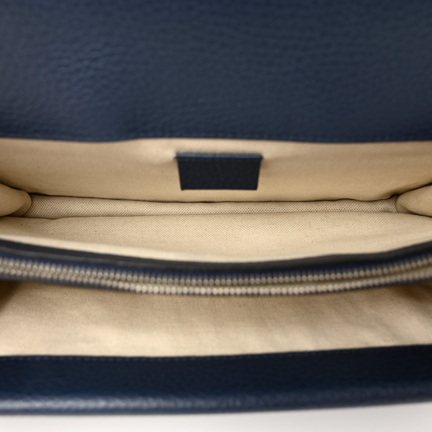 Pebbled Calfskin Small Dionysus Shoulder Bag Blue Agata