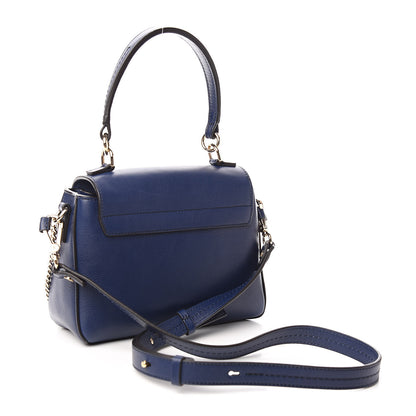 Chloe Calfskin Mini Faye Day Shoulder Bag Captive Blue 3 of 11