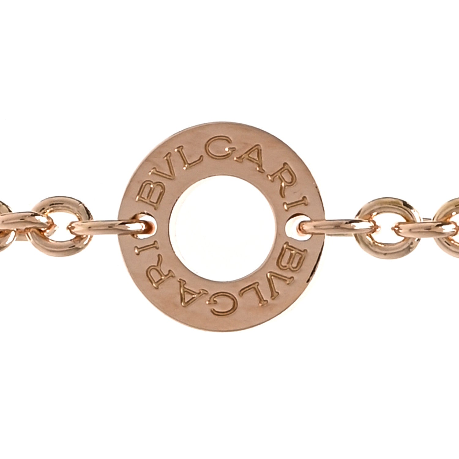 Bulgari 18K Rose Gold B.Zero1 Pendant Necklace 4 of 6