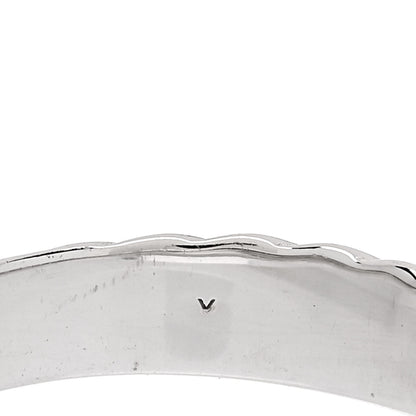David Yurman Sterling Silver Diamond 5mm Crossover Ring 57 8 5 of 5