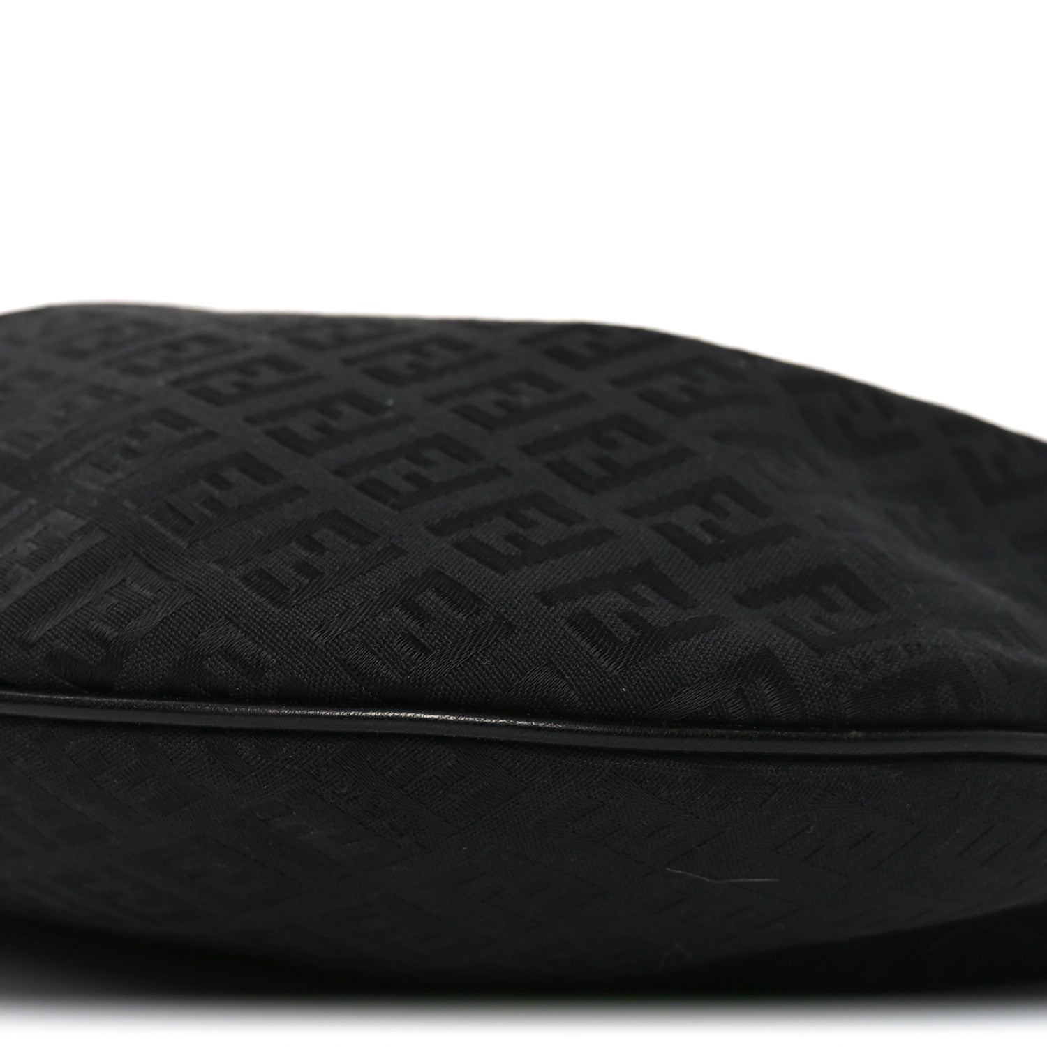 Fendi Zucchino Vitello Medium Chef Hobo Black 9 of 9