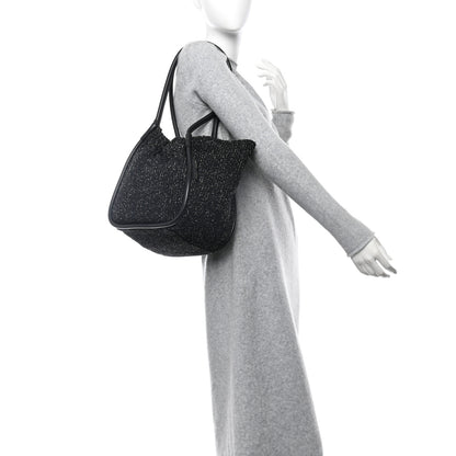 Proenza Schouler Tweed Large Ruched Tote Black 2 of 12