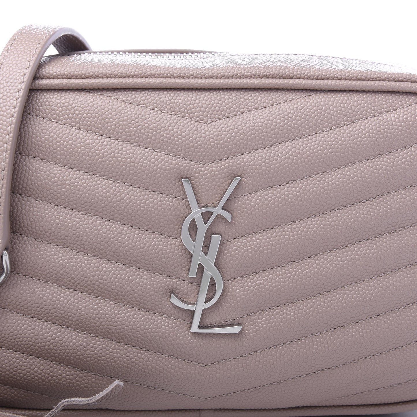 Grain De Poudre Matelasse Monogram Mini Lou Camera Bag Pale Blush