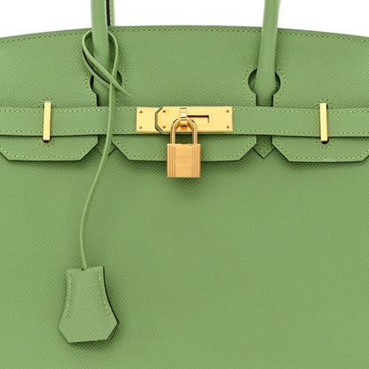 Hermes Epsom BIRKIN 30 Vert Criquet 8 of 15