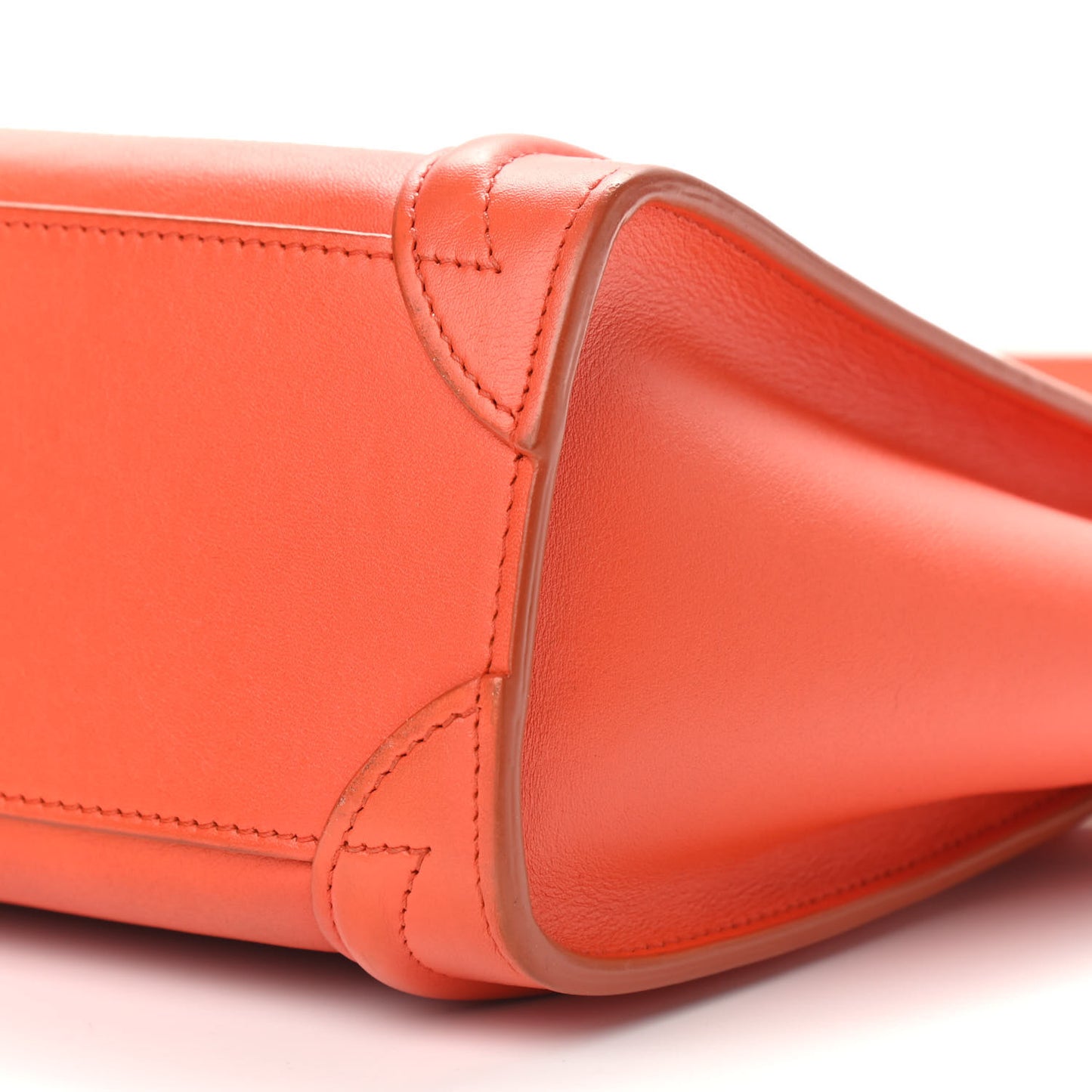 Smooth Calfskin Nano Luggage Fluo Orange