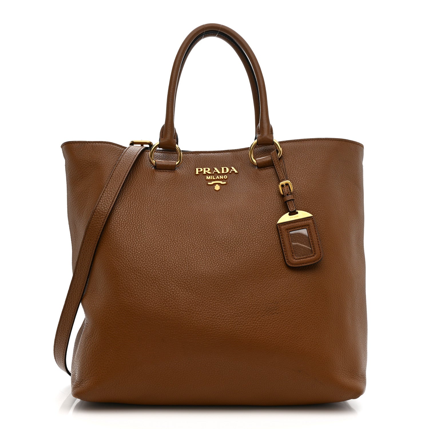 Prada Vitello Phenix Tote Cannella 1 of 13