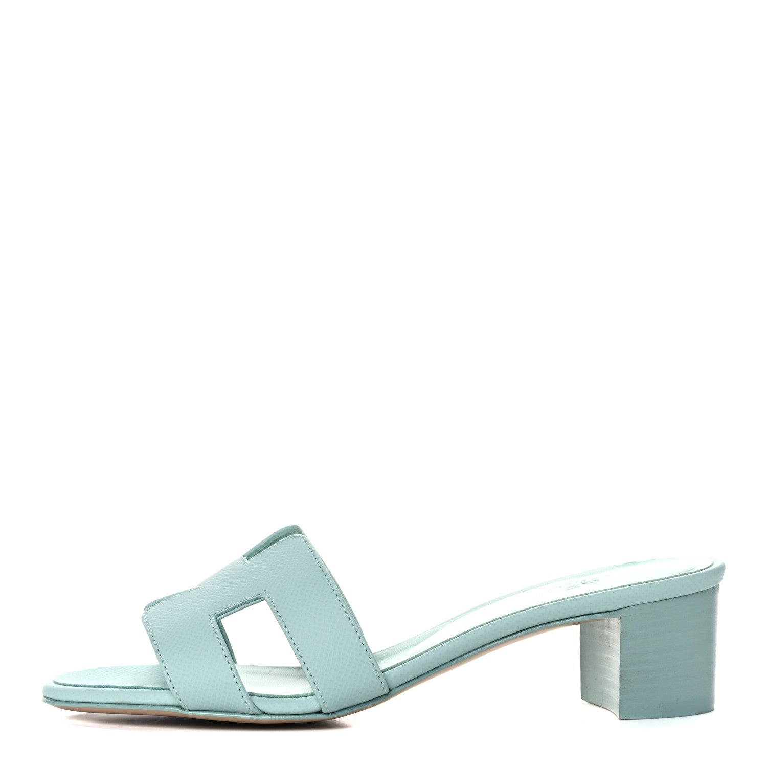 Hermes Epsom Oasis Sandals 36 Vert Embrun 1 of 11