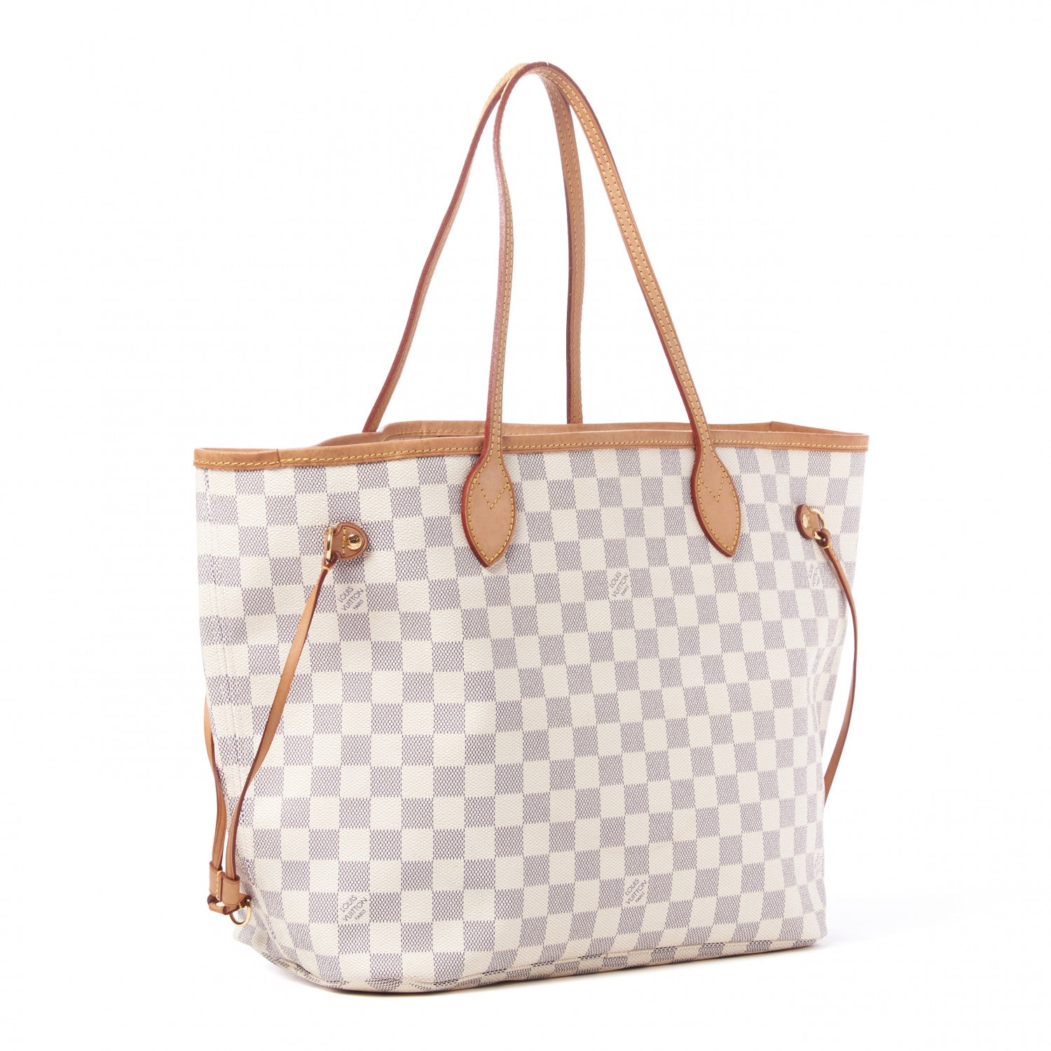 Louis Vuitton Damier Azur Neverfull MM 2 of 8
