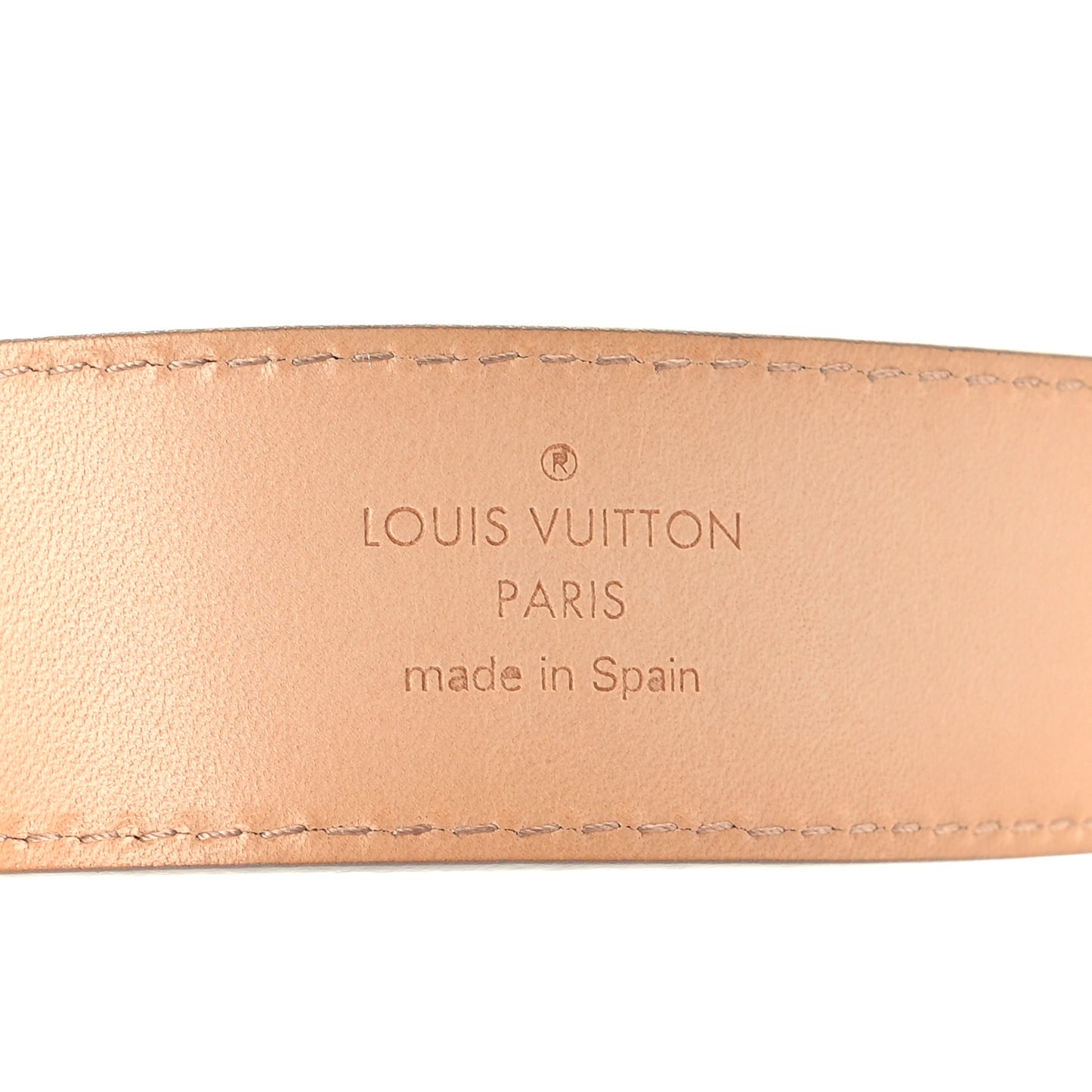 Epi 30mm LV Initiales Belt 80/32 Black