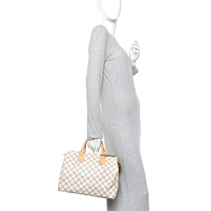 Louis Vuitton Damier Azur Speedy 30 2 of 10
