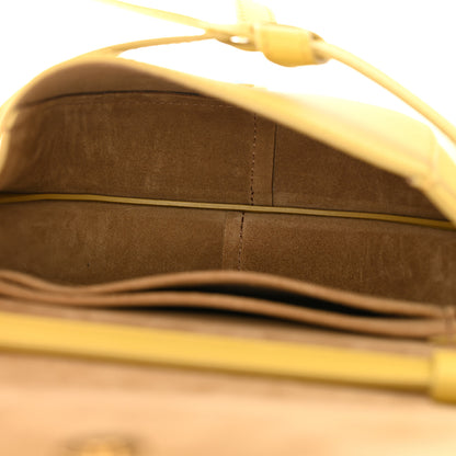 Loewe Calfskin Jacquard Mini Gate Dual Bag Dark Yellow 5 of 10