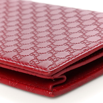 Gucci Microguccissima Crossbody Wallet Red 9 of 16