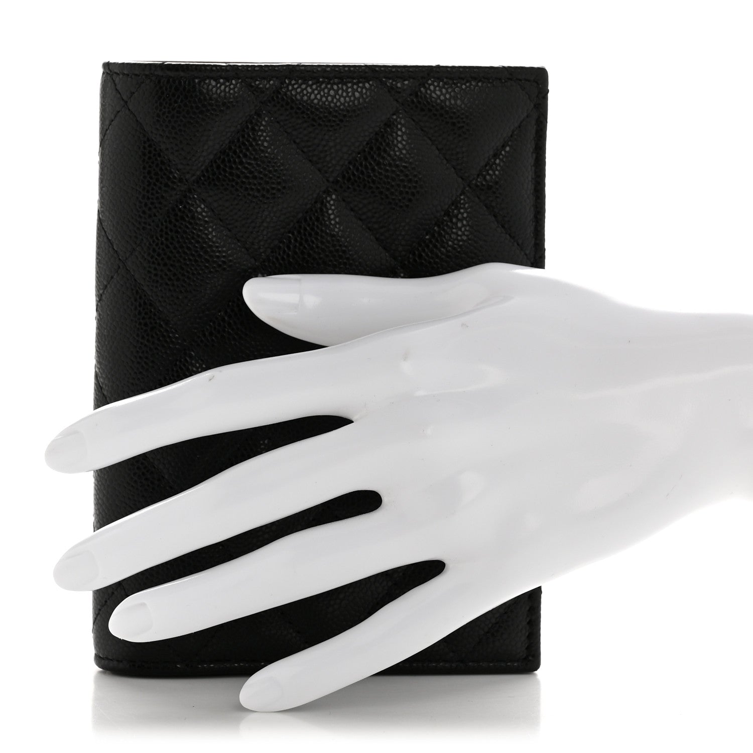 Chanel Caviar Quilted Passport Holder Black 2 of 8