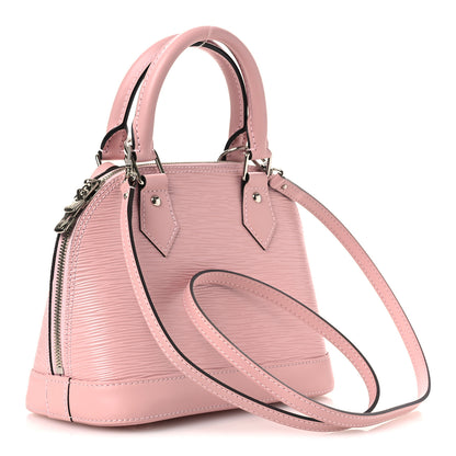 Louis Vuitton Epi Alma BB Rose Ballerine 3 of 13