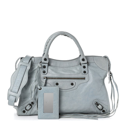 Balenciaga Agneau Classic Hardware City Bleu Acier Ciel 3 of 12