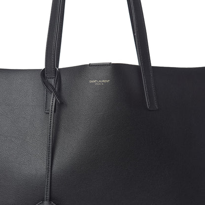 Saint Laurent Calfskin Large Shopping Tote Black 9 of 11