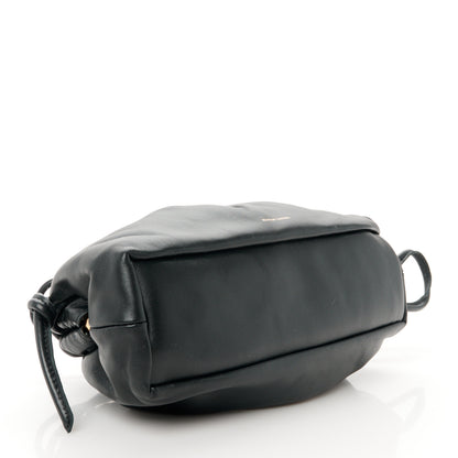 Mansur Gavriel Lambskin Mini Cloud Clutch Black Flamma 4 of 9
