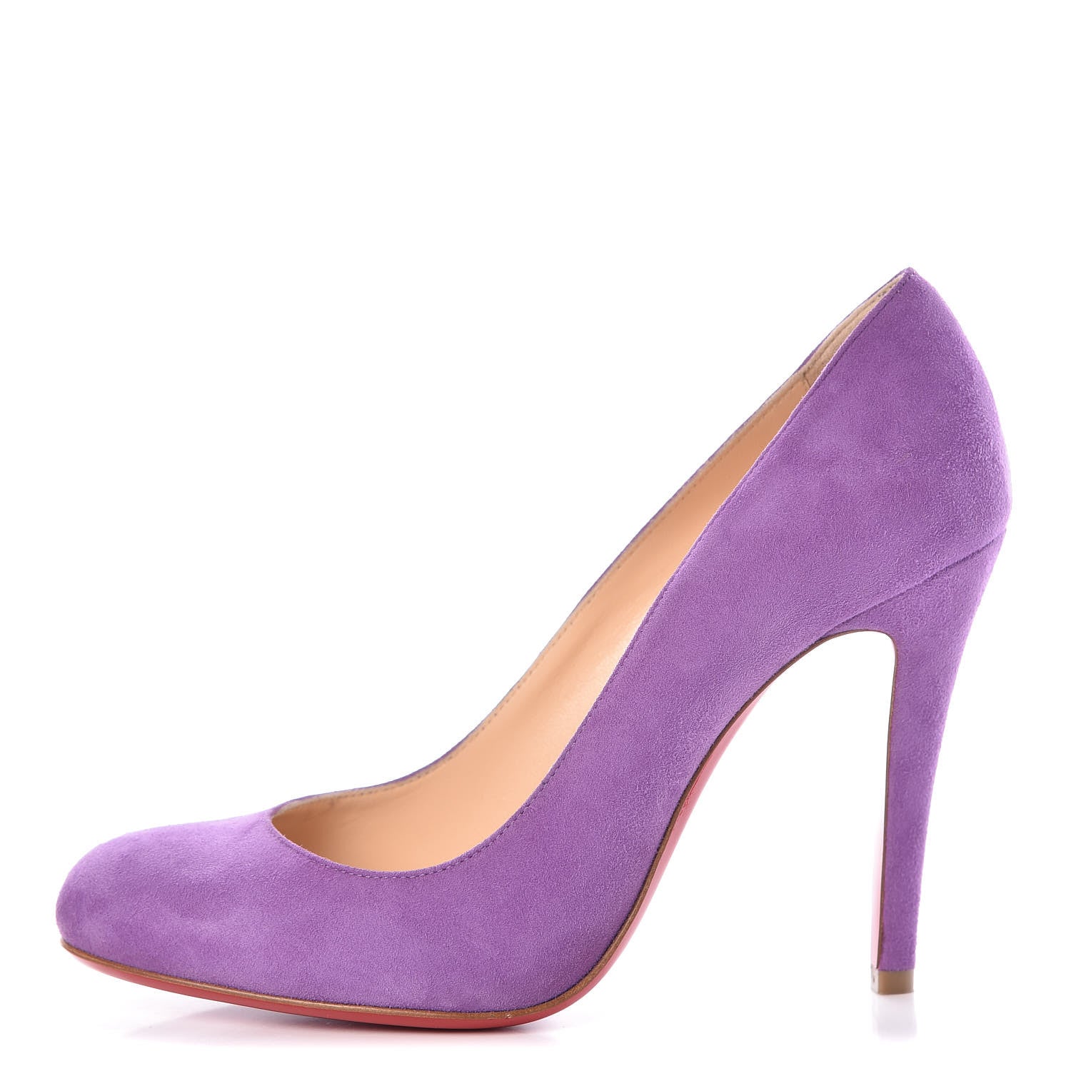 Christian Louboutin Suede Ron Ron 100 Pumps 37.5 Digitale 1 of 8