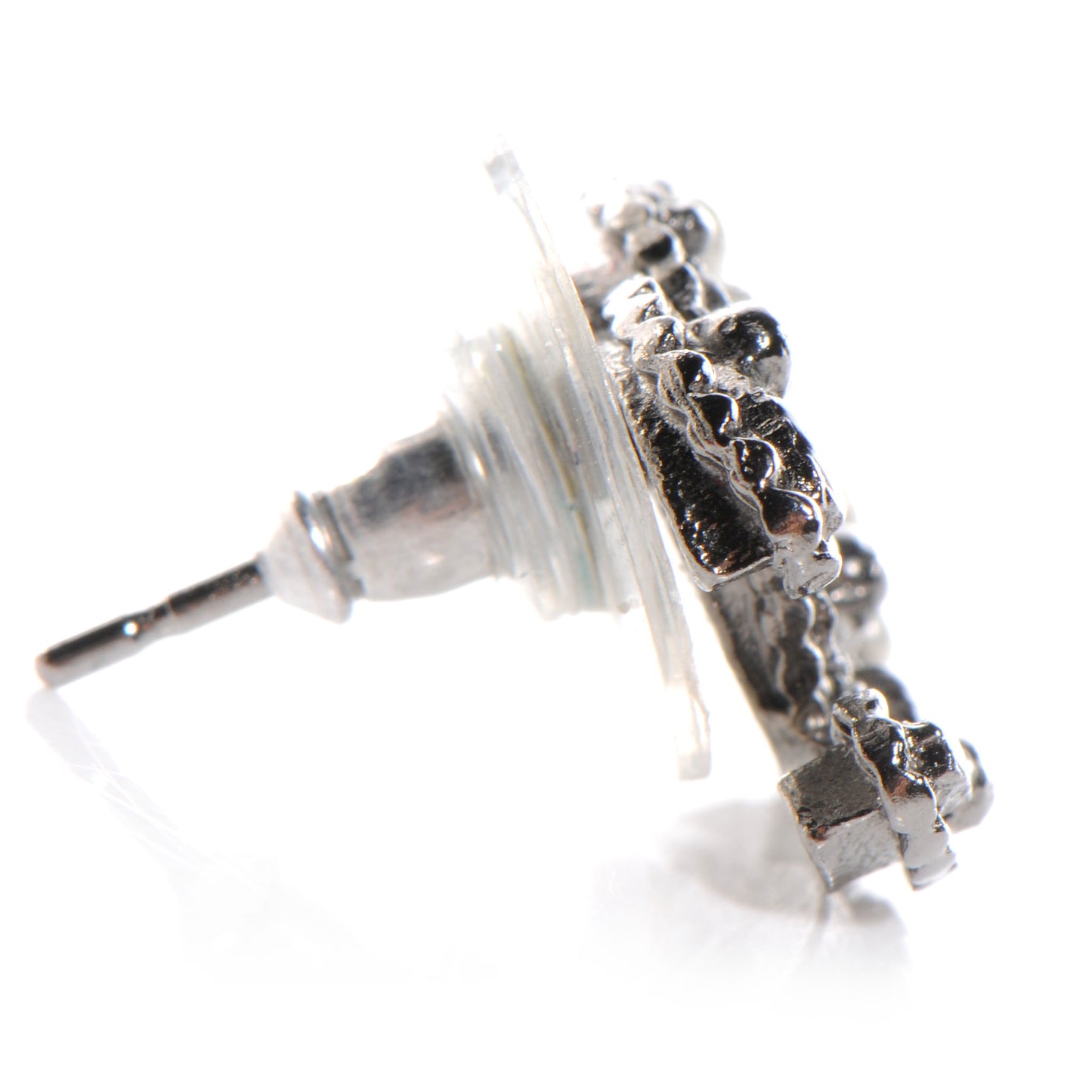 Pearl CC Logo Earrings