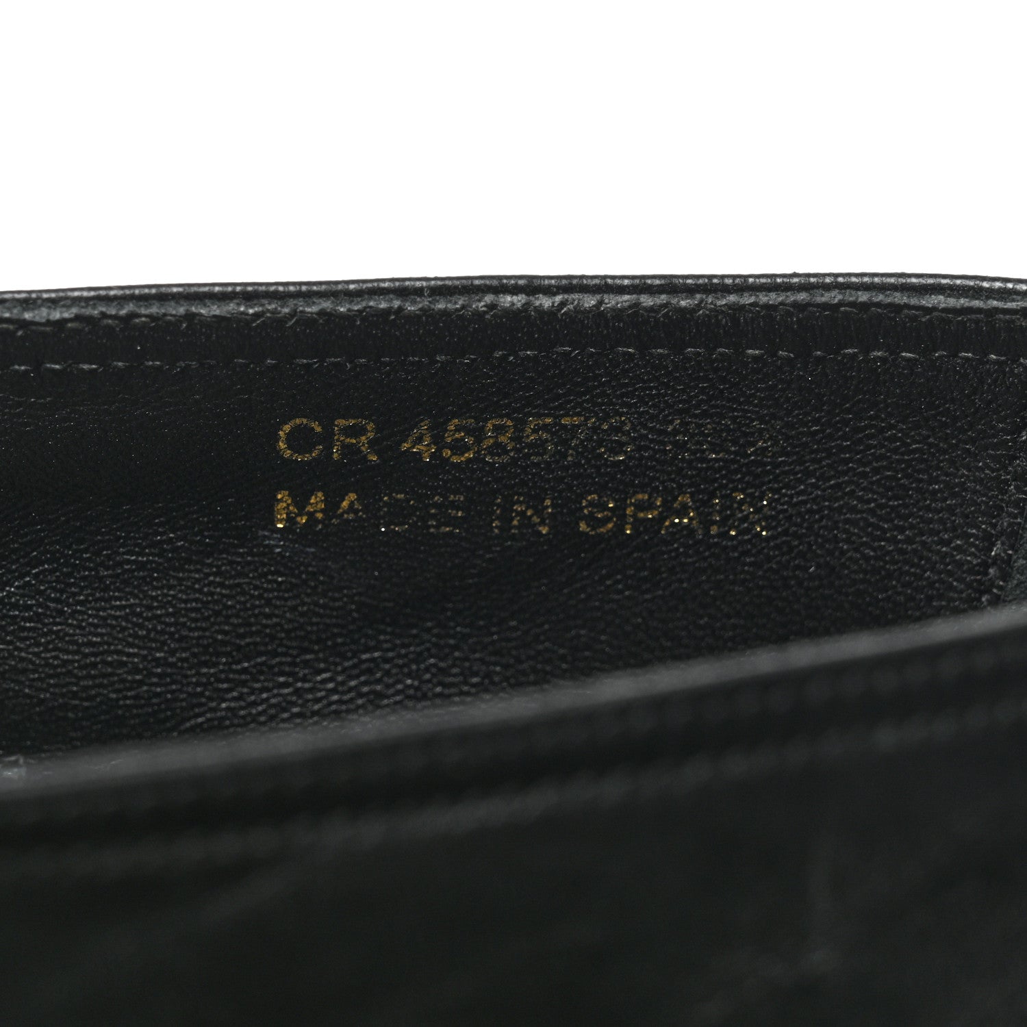 Saint Laurent Lambskin Monogram Espadrilles 36.5 Black 6 of 9